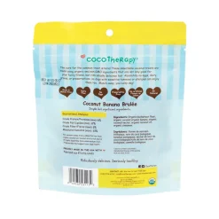 Cocotherapy Pure Hearts Coconut Cookies Organic Treats for Dogs, 5-oz