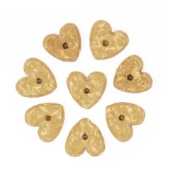 Cocotherapy Pure Hearts Coconut Cookies Organic Treats for Dogs, 5-oz