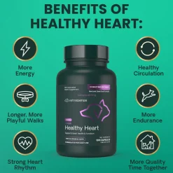 CoQ10 Healthy Heart Capsules for Dogs and Cats