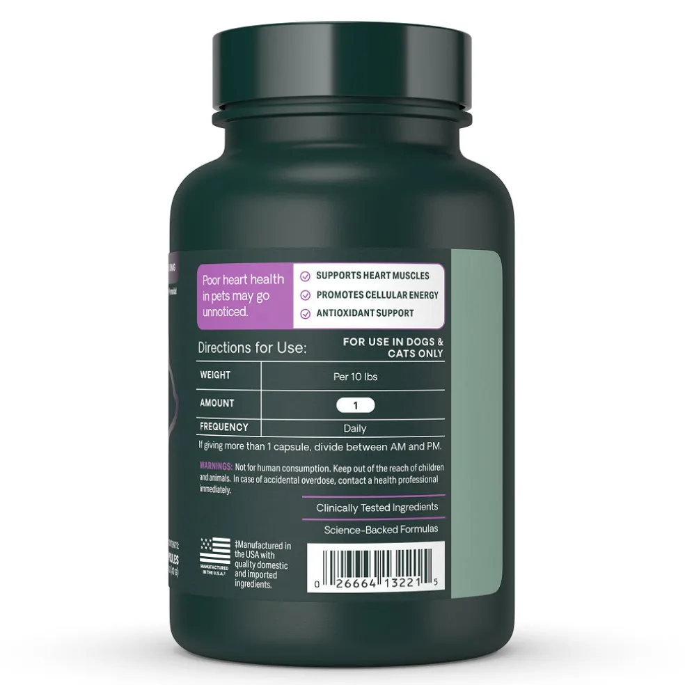 CoQ10 Healthy Heart Capsules for Dogs and Cats