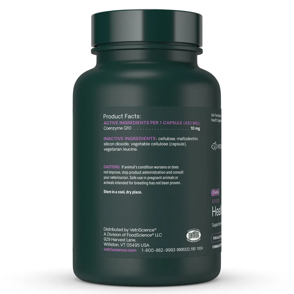 CoQ10 Healthy Heart Capsules for Dogs and Cats