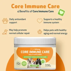 CORE IMMUNE CARE Daily Antioxidant and Nutritional Supplement for Dogs and Cats (3.7 oz)