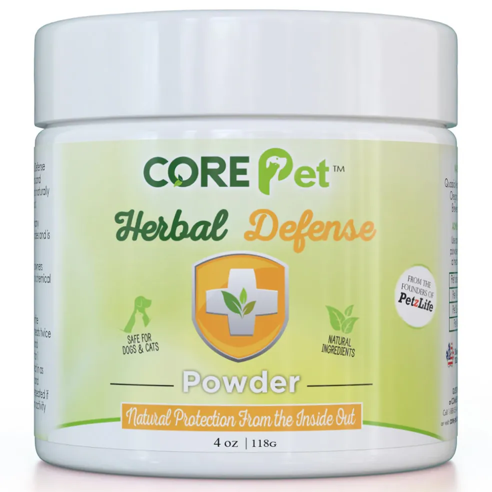 Core Pet Herbal Defense Powder for Dogs & Cats, 4-oz
