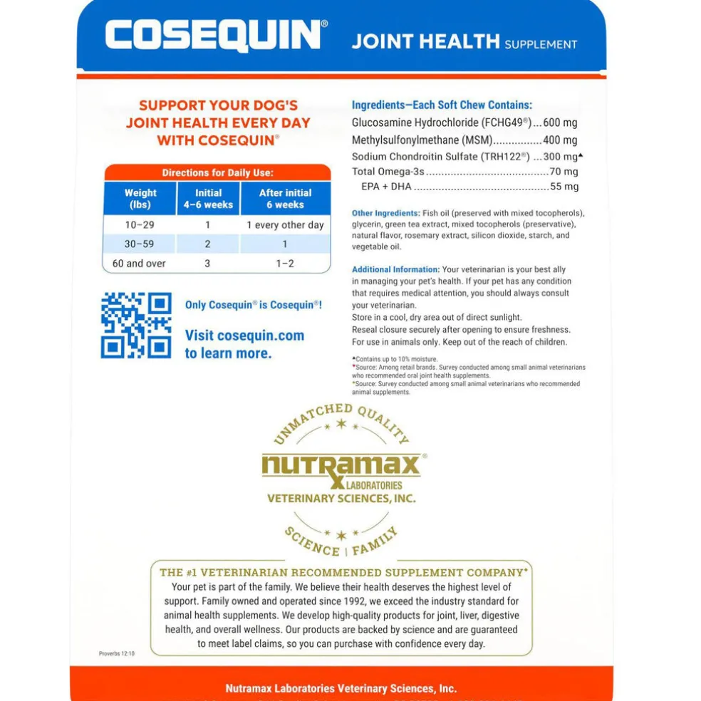 Cosequin® Maximum Strength With MSM PLUS Omega-3s
