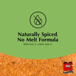 C&S Hot Pepper Delight No Melt Suet Dough for Wild Birds (11.75 oz)