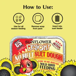 C&S No Melt Suet Dough for Wild Birds (11.75 oz)