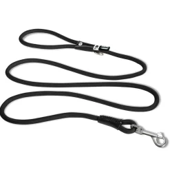 Curli Stretch Comfort Leash Black