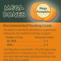 Darford Mega Pumpkin Mega Bones Dog Treats