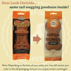 Darford Mega Pumpkin Mega Bones Dog Treats