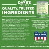 Dave's Pet Food Beef & Rice with Liver Recipe Canned Wet Dog Food, 13-oz can, case of 12