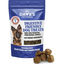 Dave's Pet Food Digestive-Friendly Sweet Potato & Pumpkin Recipe Treats For Dogs (5 oz)