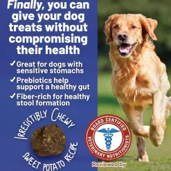 Dave's Pet Food Digestive-Friendly Sweet Potato & Pumpkin Recipe Treats For Dogs (5 oz)