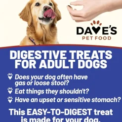 Dave's Pet Food Digestive-Friendly Sweet Potato & Pumpkin Recipe Treats For Dogs (5 oz)