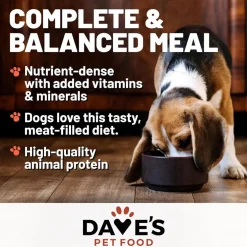 Dave's Pet Food 95% Premium Chicken & Beef Pate Limited Ingredient Grain-Free Canned Wet Dog Food, 13-oz can, case of 12