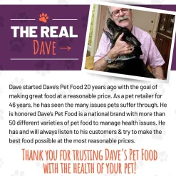 Dave's Pet Food 95% Premium Chicken & Beef Pate Limited Ingredient Grain-Free Canned Wet Dog Food, 13-oz can, case of 12