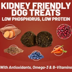 Dave's Pet Food Renal-Friendly Sweet Potato Recipe Treats For Dogs (5 oz)