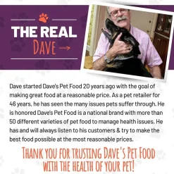 Dave's Pet Food Saucey Pate Chicken & Turkey Recipe Grain-Free Canned Wet Cat Food, 5.5-oz can, case of 24