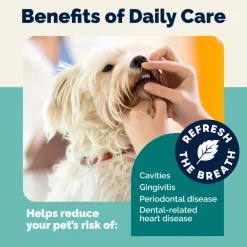Dentabliss Daily Dental Wipes Finger Mitts for Dogs & Cats (50 ct)