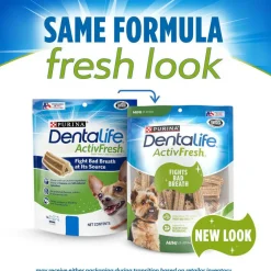 DentaLife ActivFresh Daily Mini Dental Dog Treats, 56 count