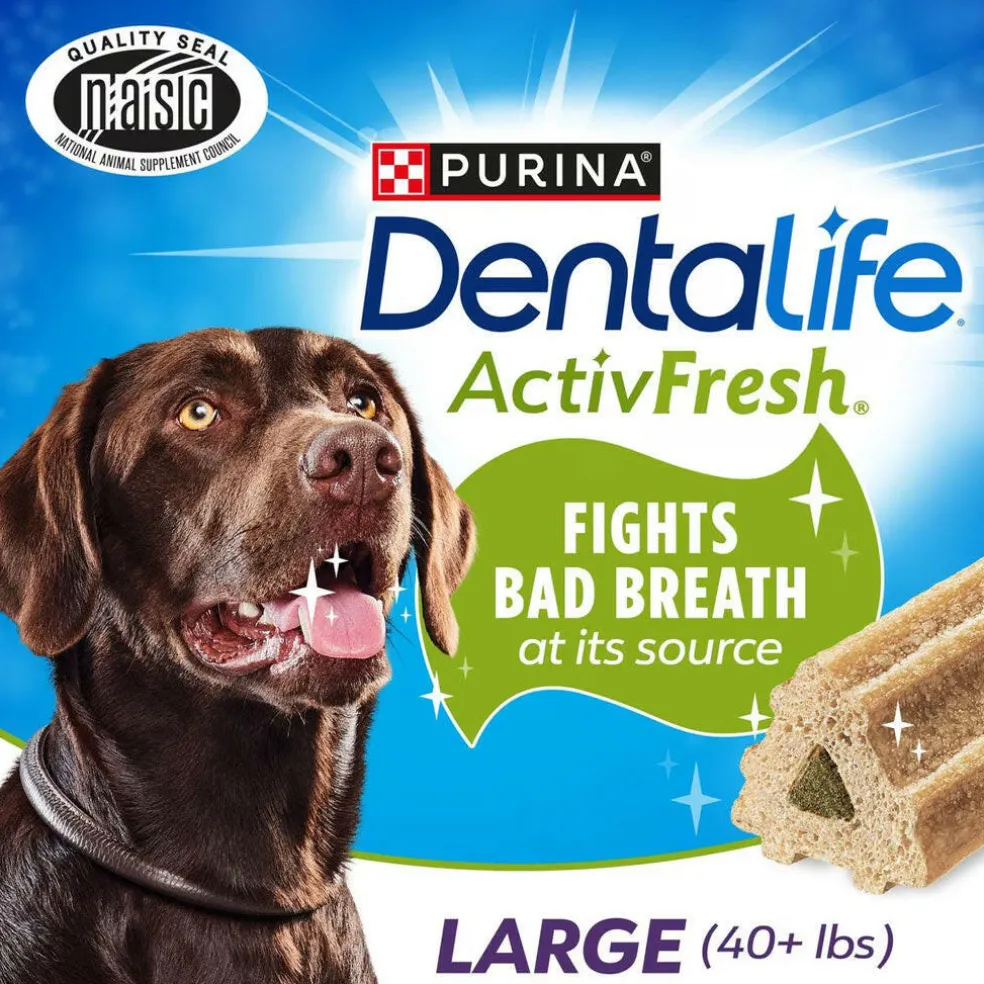 DentaLife ActivFresh Daily Oral Care Large Dental Dog Treats