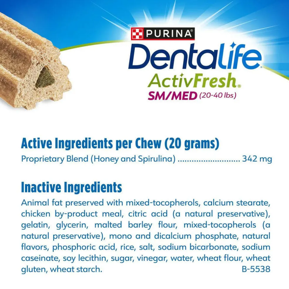 DentaLife ActivFresh Daily Oral Care Small/Medium Dental Dog Treats