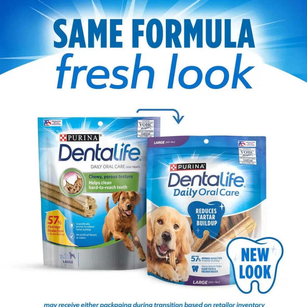 DentaLife Daily Oral Care Large Dental Dog Treats, 18 count