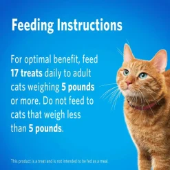 DentaLife Savory Salmon Flavor Dental Cat Treats, 1.8-oz