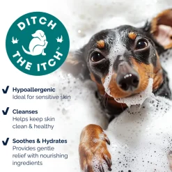 Dermabliss Advanced Vet Strength Anti-Itch & Allergy Relief Shampoo for Dogs & Cats, 16 oz