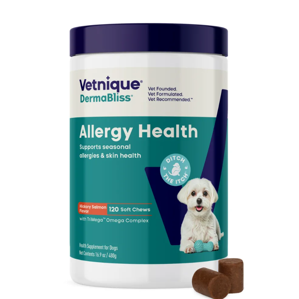 Dermabliss Seasonal Allergy Health & Immune Soft Chews for Dogs