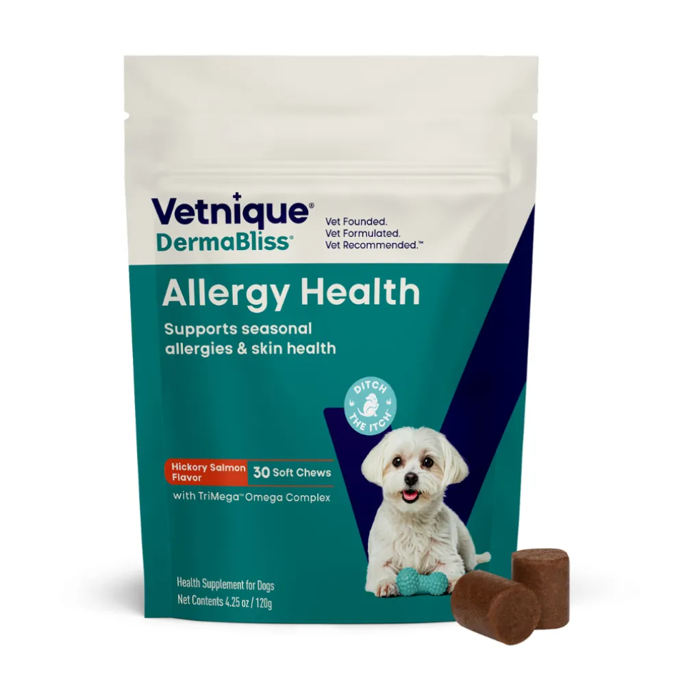 Dermabliss Seasonal Allergy Health & Immune Soft Chews for Dogs