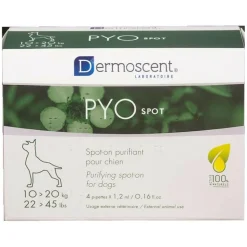 Dermoscent Pyospot for Medium Dogs 22-45 lbs (4 count)