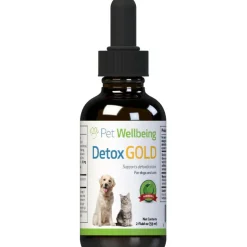 Detox Gold for Dogs - Gentle Detoxification & Elimination Support