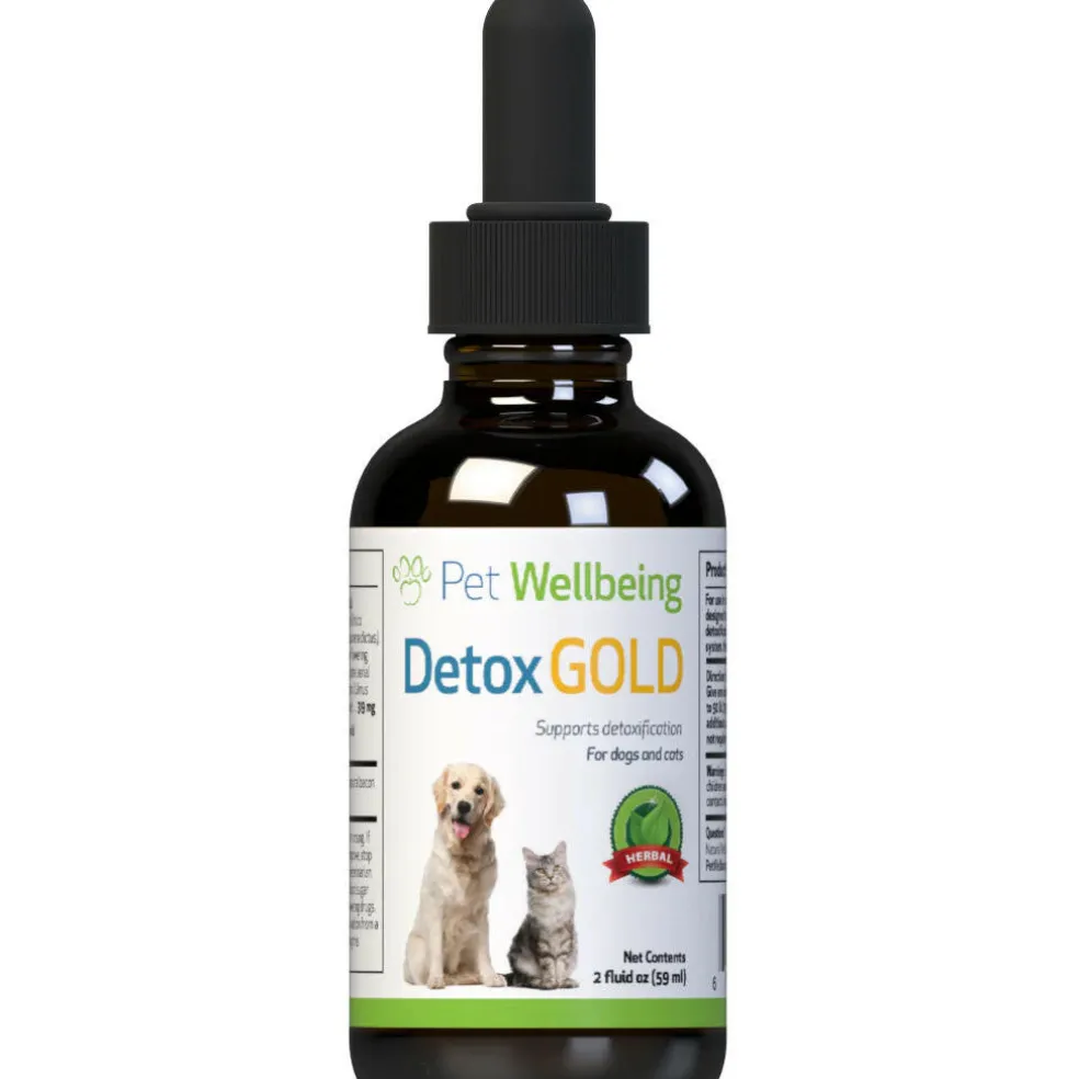 Detox Gold for Dogs - Gentle Detoxification & Elimination Support