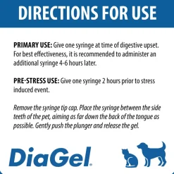 DiaGel Anti-Diarrheal Gel for Large Dogs (5 ml)