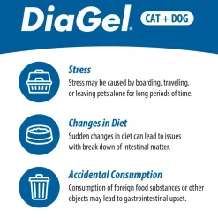 DiaGel Anti-Diarrheal Gel for Medium Dogs (3 ml)