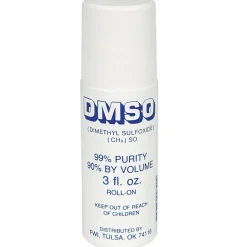 DMSO Dimethyl Sulfoxide Roll-On 99% Pure Gel Formula, 3-oz