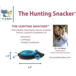 Doc & Phoebe The Hunting Snacker Feeder Toy For Cats (1 ct)
