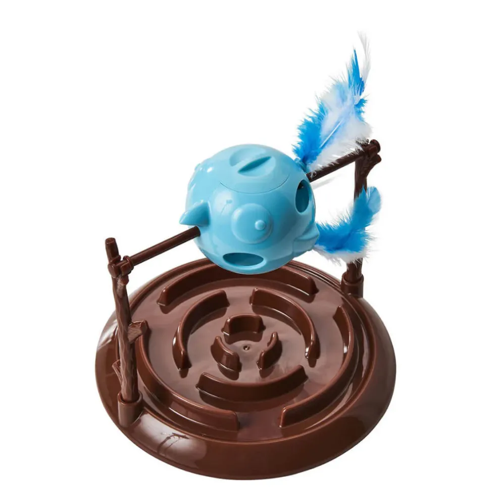 Doc & Phoebe Twirly Bird Treat Dispenser For Cats