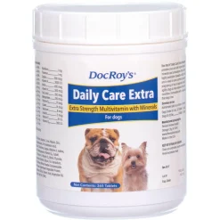 Doc Roy's Daily Care Extra Canine Extra Strength Multivitamin with Minerals for Dogs