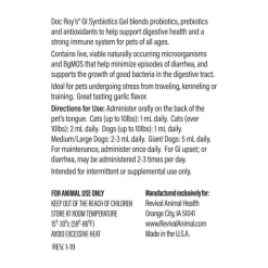 Doc Roy's GI Synbiotics Gel for Dogs and Cats