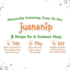 Doggijuana Get the Munchies Refillable Juananip Cheeseburger Squeaky Plush Dog Toy