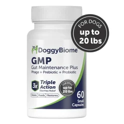 Doggy Biome GMP Gut Maintenance Plus for Dogs, 60-count