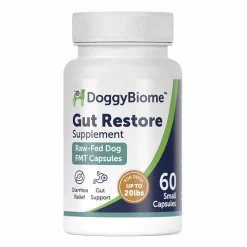 Doggy Biome Gut Restore Supplement Raw-Fed FMT Capsules for Dogs
