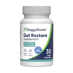 Doggy Biome Gut Restore Supplement Raw-Fed FMT Capsules for Dogs