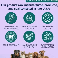 Doggy Naturals Aminodyl Advanced Kidney Support for Dogs & Cats, 120 capsules