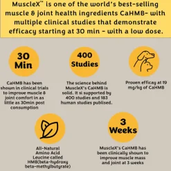 Doggy Naturals MuscleX Advance Muscle Development for Dogs & Cats, 90 capsules