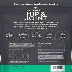 Dogswell Grillers Hip & Joint Duck Recipe Grain-Free Treats for Dogs
