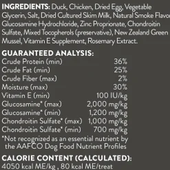 Dogswell Grillers Hip & Joint Duck Recipe Grain-Free Treats for Dogs
