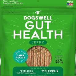 Dogswell Gut Health Lamb Jerky Treats for Dogs