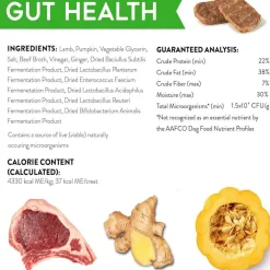 Dogswell Gut Health Mini Jerky Lamb Treats for Dogs 4 oz